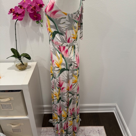 TOMMY BAHAMA Bird De Paradise Maxi Dress Size SP NWT - Picture 7 of 13